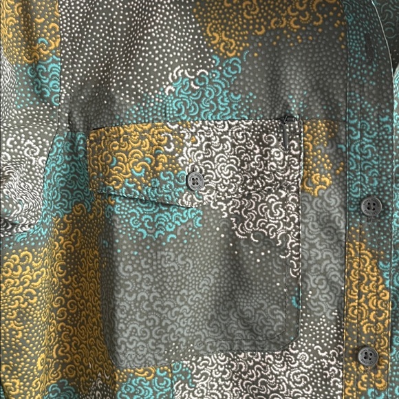 Royal Robbins Bay Leaf Print Expedition Long Sleeve Size M - Picture 6 of 10